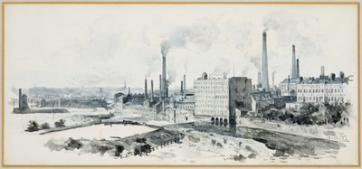 Lower Broughton vom Crescent, Salford von Henry Edward Tidmarsh