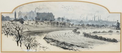 Peel Park und Pendleton vom Crescent von Henry Edward Tidmarsh