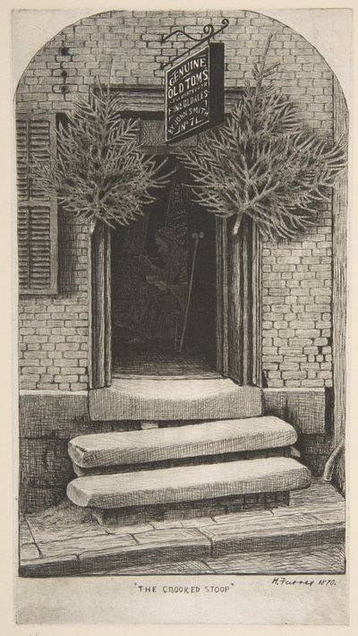 Die krumme Freitreppe (Old Tom