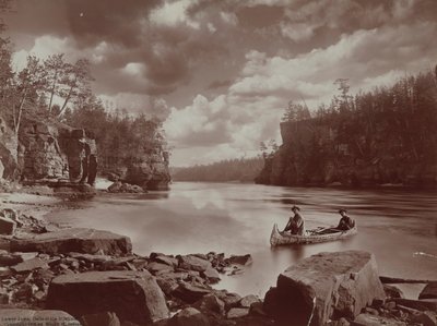 Untere Kiefer, Dells of the Wisconsin von Henry Hamilton Bennett