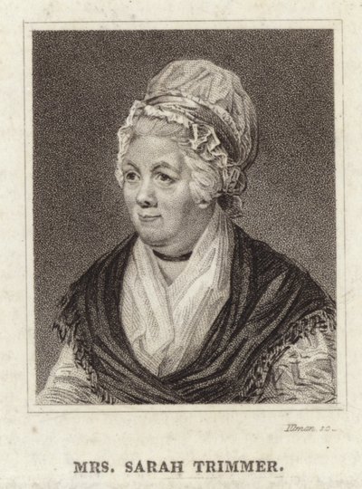 Porträt von Sarah Trimmer von Henry Howard