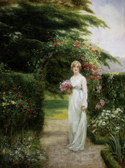 Im Rosengarten von Henry John Yeend King