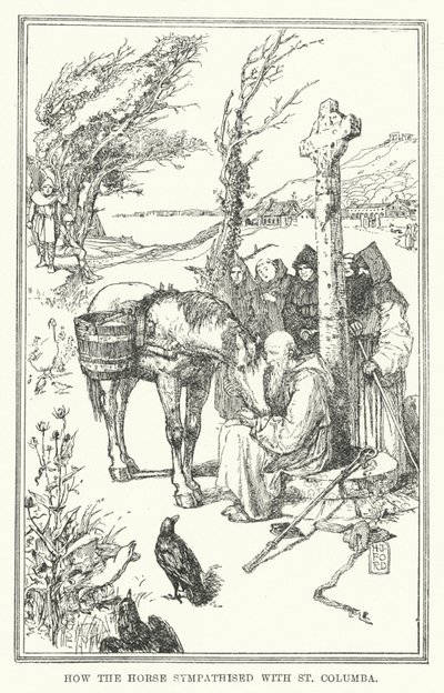 Wie das Pferd mit St. Kolumba mitfühlte von Henry Justice Ford