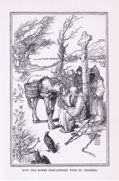 Wie das Pferd mit St. Kolumba mitfühlte, 1912 von Henry Justice Ford