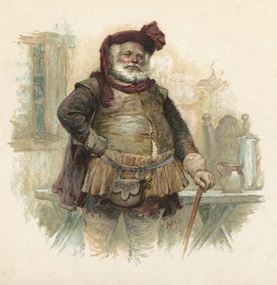 Falstaff aus Heinrich IV., Teil 1 von Henry Marriott Paget