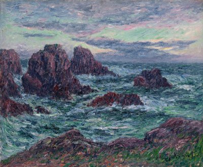 Der Abend in Ouessant; Der Abend in Ouessant von Henry Moret