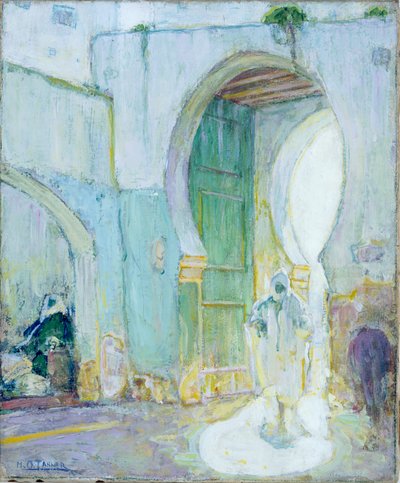 Tor, Tanger, um 1912 von Henry Ossawa Tanner