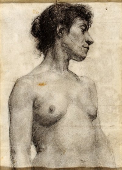 Akt: Studie eines jungen Mädchens von Henry Ossawa Tanner