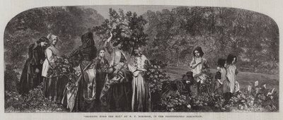 Heimbringen des Mais, in der Fotoausstellung von Henry Peach Robinson