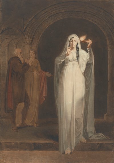 Die Schlafwandel-Szene in Macbeth von Henry Pierce Bone