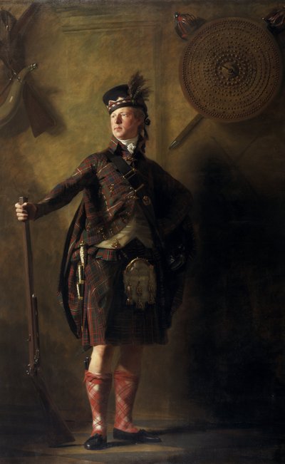 Oberst Alastair Ranaldson Macdonell of Glengarry (1771 - 1828) von Henry Raeburn