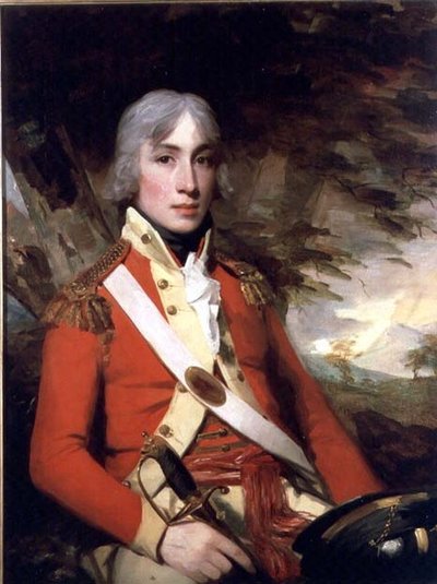 Generalmajor Alexander Murray MacGregor als junger Mann von Henry Raeburn