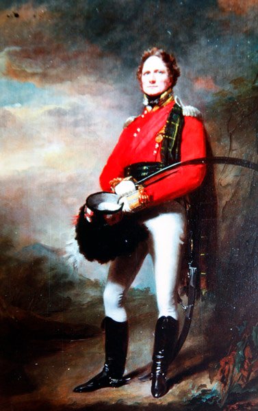 Major James Lee Harvey, ca. 1820 von Henry Raeburn