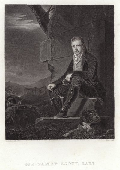 Porträt von Sir Walter Scott von Henry Raeburn