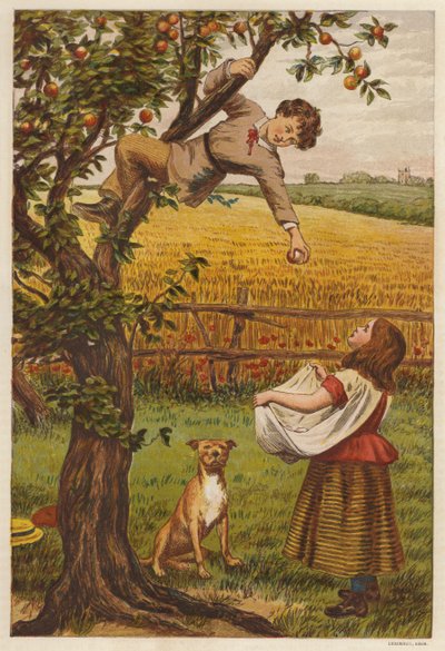 Äpfel pflücken von Henry Robert Robertson