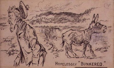 Hoffnungslos im Bunker, Illustration aus 