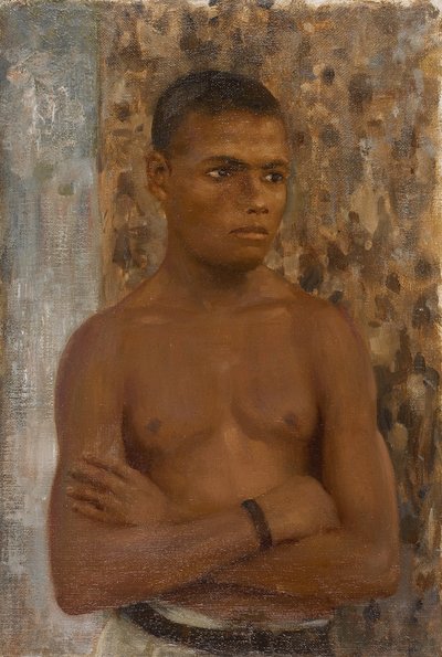 Halbporträt von Ralph, 1923 von Henry Scott Tuke