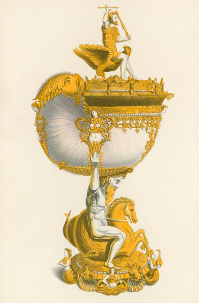 Becher, in der Sammlung Ihrer Majestät in Windsor, um 1530 von Henry Shaw