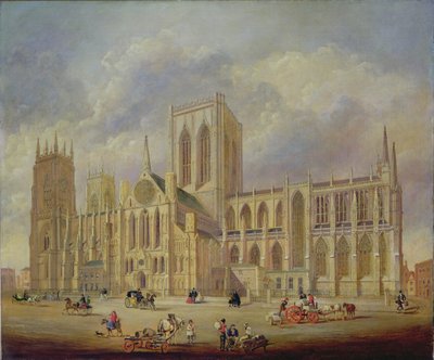 York Minster von Süden von Henry Shaw