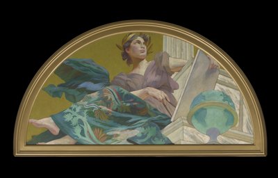 Muse der Astronomie, 1893 von Henry Siddons Mowbray