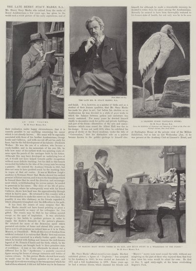 Der verstorbene Henry Stacy Marks, RA von Henry Stacey Marks