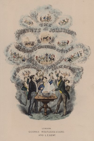 Titelblatt-Illustration für Jorrocks