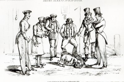Hundekampf, 1824 von Henry Thomas Alken