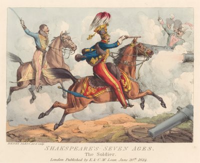 Satz von Sieben: Shakespeares sieben Lebensalter des Menschen von Henry Thomas Alken