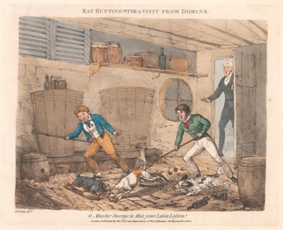 Folge von zwölf [Szenen aus dem Leben von Meister George] von Henry Thomas Alken