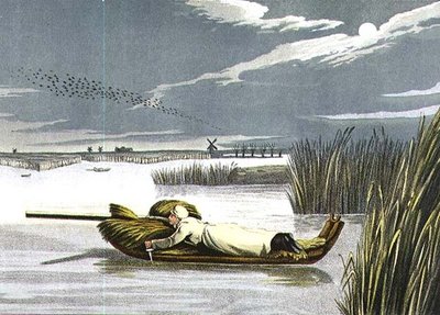 Schlittenfahren: Aufwachen zu einer Feier, aquatintiert von I. Clark, veröffentlicht von Thomas McLean von Henry Thomas Alken