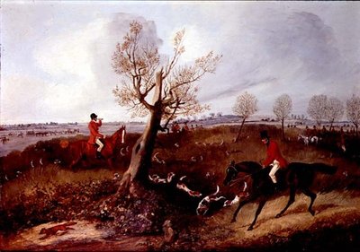 View Halloo (eines von vier) von Henry Thomas Alken