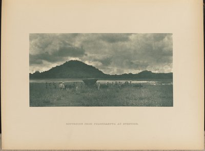 Rückkehr von Polonnaruwa bei Abenddämmerung von Henry W. Cave