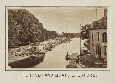 Der Fluss und Boote - Oxford von Henry W. Taunt