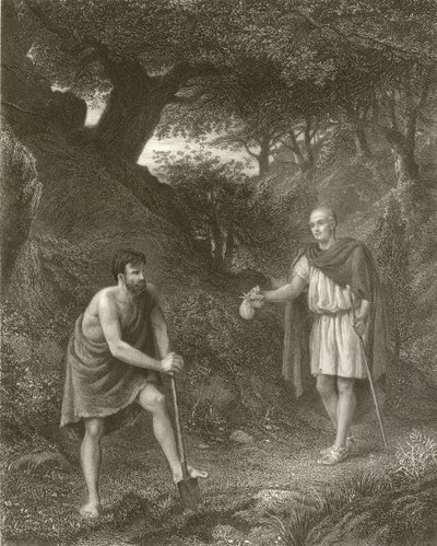 Timon und Flavius von Henry Wallis