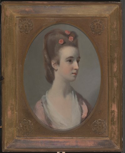 Porträt einer Frau, möglicherweise Miss Nettlethorpe von Henry Walton