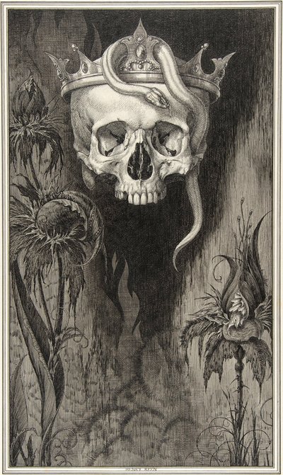Illustration aus der Herzogin von Malfi und Der Weiße Teufel, Zwei Stücke von John Webster, veröffentlicht 1930 von Henry Weston Keen