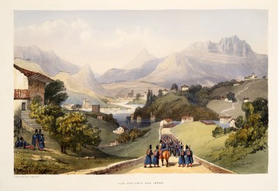 Alza, Renteria und Lezo, aus Skizzen der Landschaft in den Baskischen Provinzen Spaniens, mit einer Auswahl nationaler Musik, veröffentlicht 1838 von Henry Wilkinson