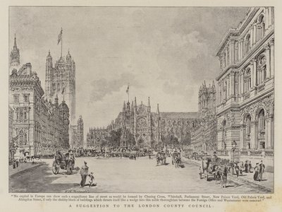 Ein Vorschlag an den London County Council von Henry William Brewer
