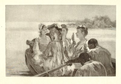 Eine Besuchsgruppe von Henry Wolf