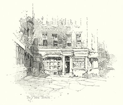 The Mitre Tavern, London von Herbert (after) Railton