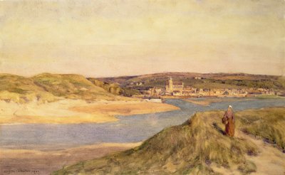 Hayle von Lelant, Cornwall von Herbert Hughes Stanton