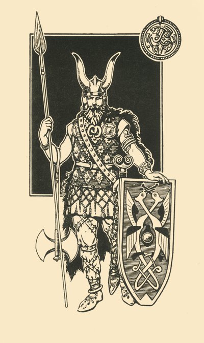 Ein Skandinavier der Warägergarde, 1924 von Herbert Norris