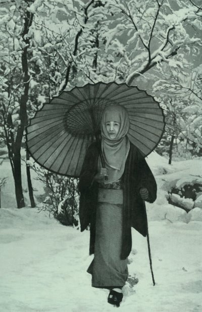 Dezember in Japan, 1910 von Herbert Ponting