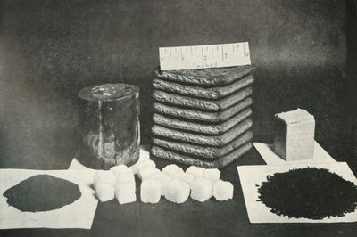 Die Schlittenration der Polarexpedition: Pemmikan, Kekse, Butter, Kakao, Zucker und Tee, 1911, 1913 von Herbert Ponting