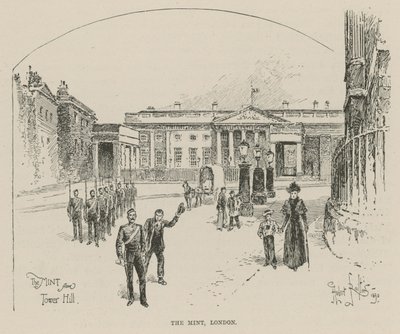 Die Münze London von Herbert Railton