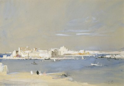 Der Hafen, Valetta, Malta von Hercules Brabazon Brabazon