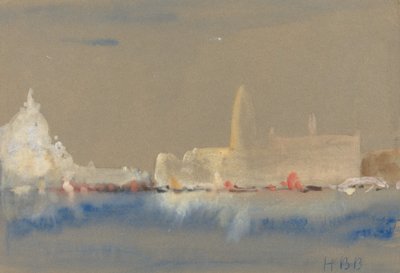 Die Salute und der Palazzo Ducale vom Bacino di San Marco von Hercules Brabazon Brabazon