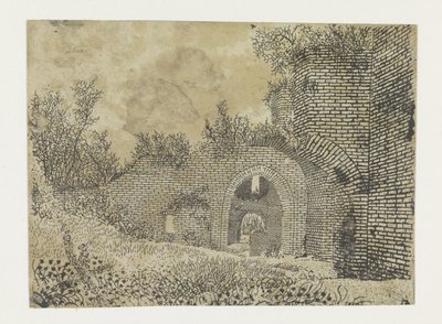Ruinen der Burg Brederode von Hercules Segers