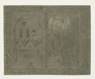 Blick durch das Fenster von Segers