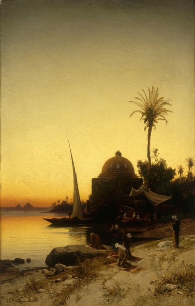 Gebet nach Mekka von Herman David Salomon Corrodi
